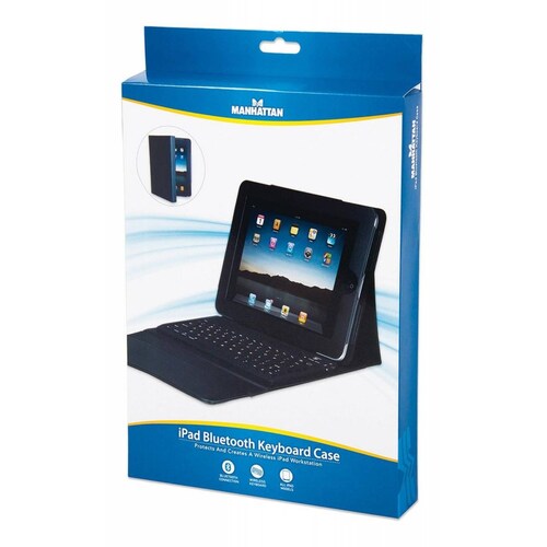 Funda Con Teclado Bluetooth Para iPad Manhattan Mod 450263 