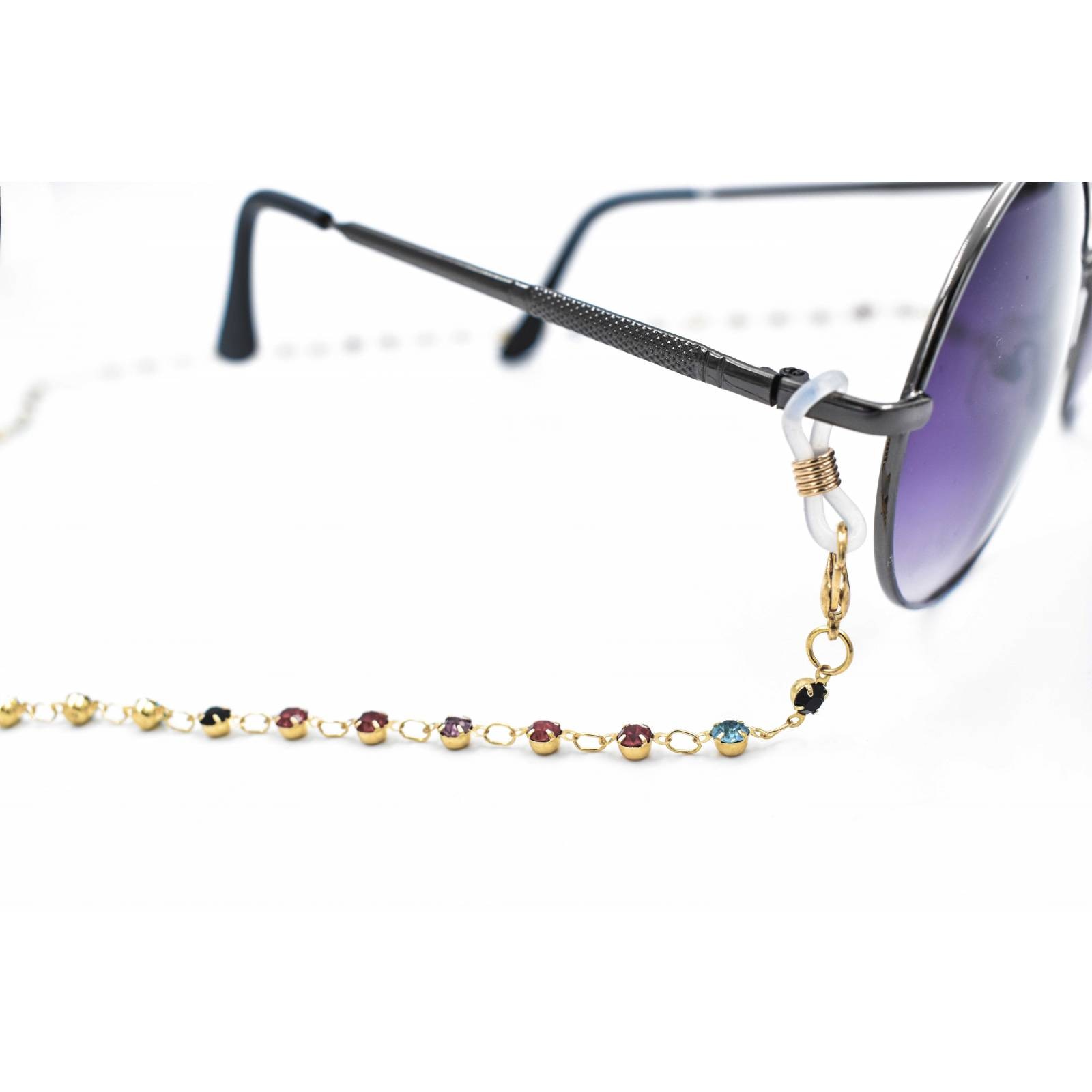 Lentes con cadena online mujer