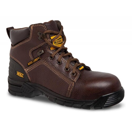 Bota Para Mujer Industrial Trabajo Con Casco 78245 Café 