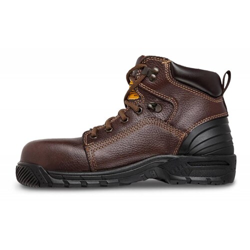 Bota Para Mujer Industrial Trabajo Con Casco 78245 Café 