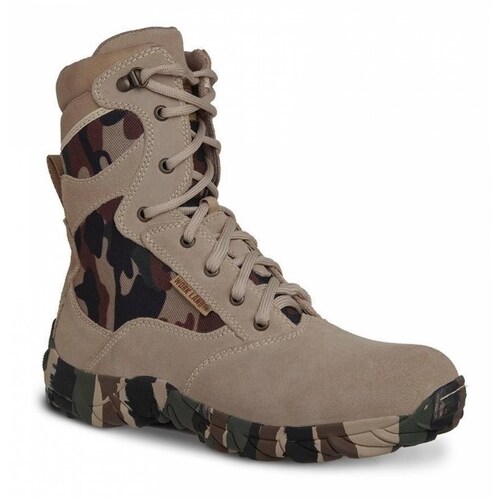 Bota Militar para Hombre Táctica Color Arena – Workland