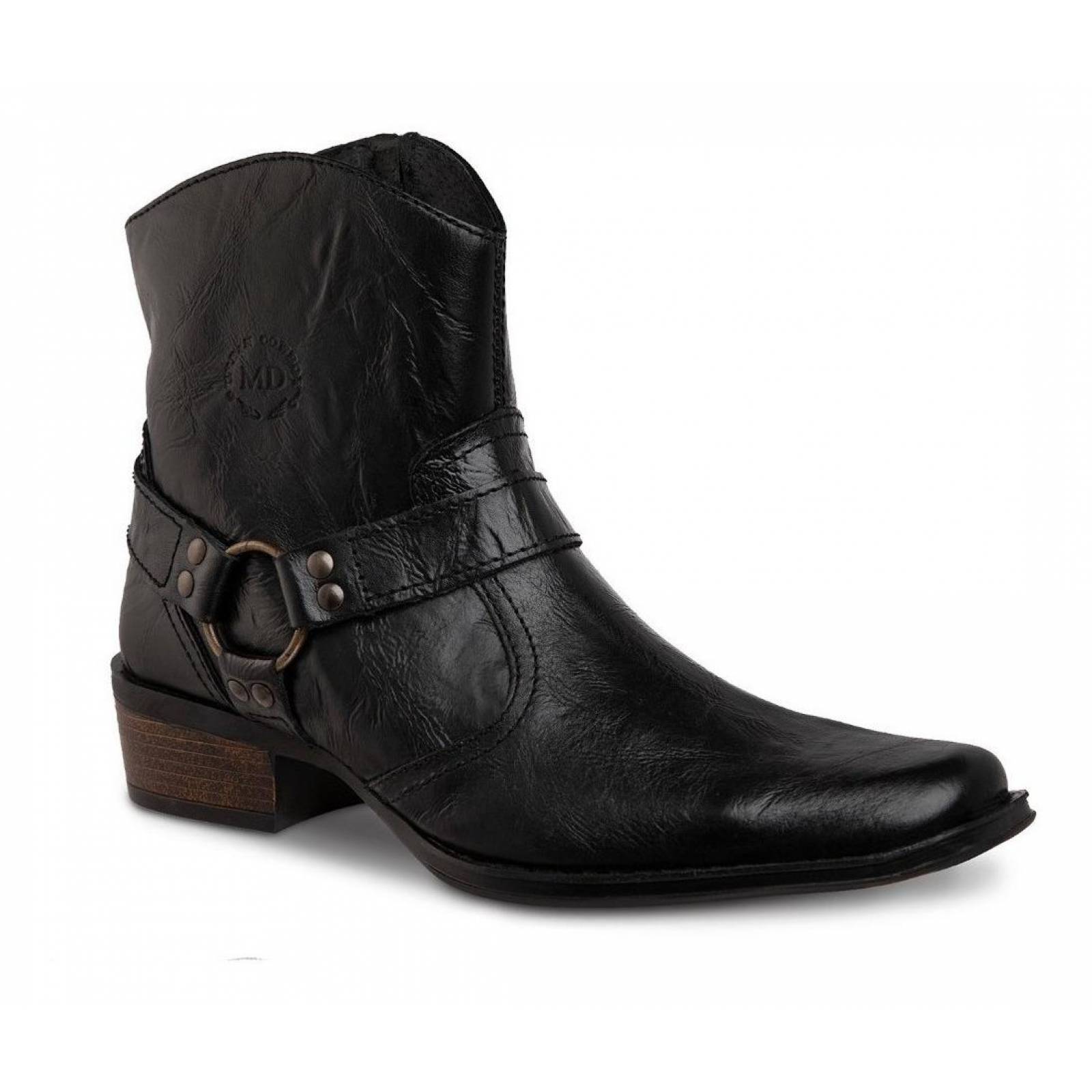 Botin Vaquero Hombre Urban Cowboy Negro 40705