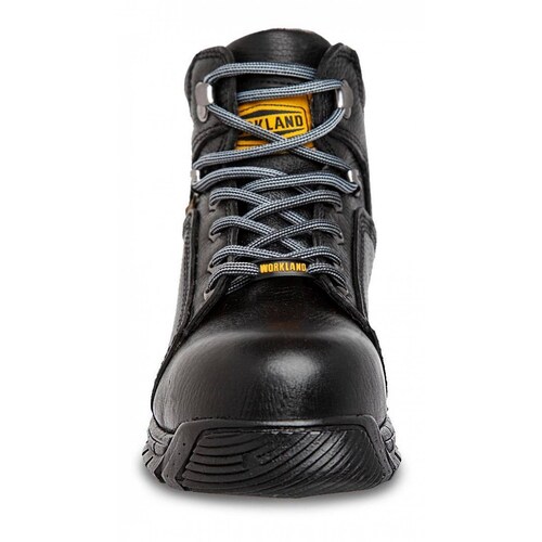 Bota Para Mujer Industrial Trabajo Con Casco 78245 Negro 
