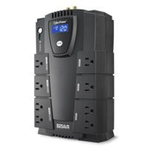 NO BREAK   UPS  CYBERPOWER LCD INTELIGENTE 825 VA 450 WATTS 3 AÑOS DE GARANTIA EN PILA Y EQUIPO