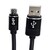 CABLE MICRO USB GHIA 2 0 MTS  DATOS Y CARGA  COLOR NEGRO