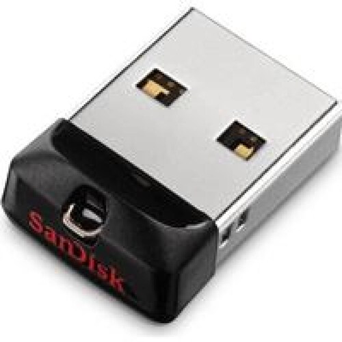 MEMORIA SANDISK 64GB USB 2 0 CRUZER FIT Z33 NEGRO MINI