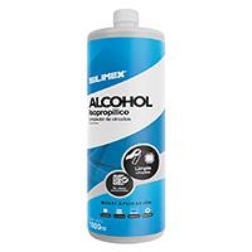 ALCOHOL ISOPROPILICO ENVASE DE 1 LT SILIMEX