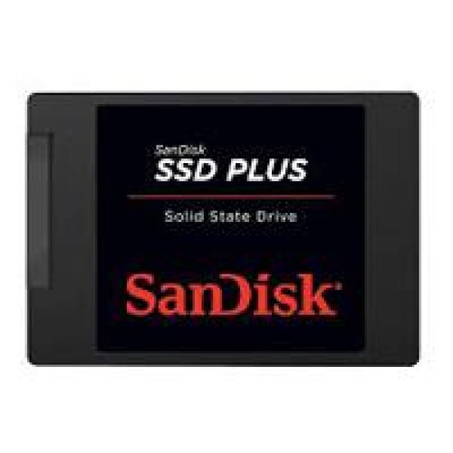 UNIDAD DE ESTADO SOLIDO SSD SANDISK PLUS 480GB 2 5 SATA3 7MM LECT 535 ESCR 445MBS