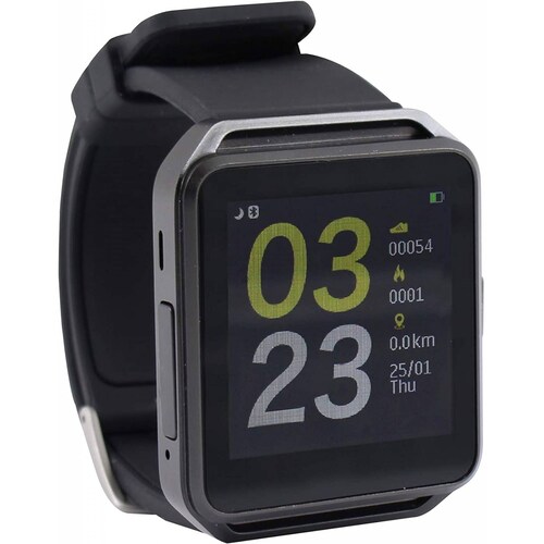 Ghia Smart Watch   Pantalla 1 54 Touch   Negro
