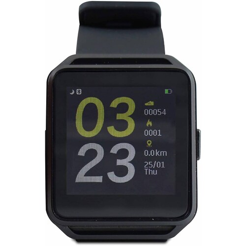 Ghia Smart Watch   Pantalla 1 54 Touch   Negro