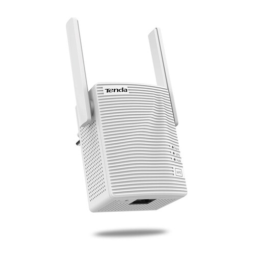 EXTENSOR DE RANGO REPETIDOR TENDA 802 11 B G N 300MBPS 2 ANTENAS EXT 