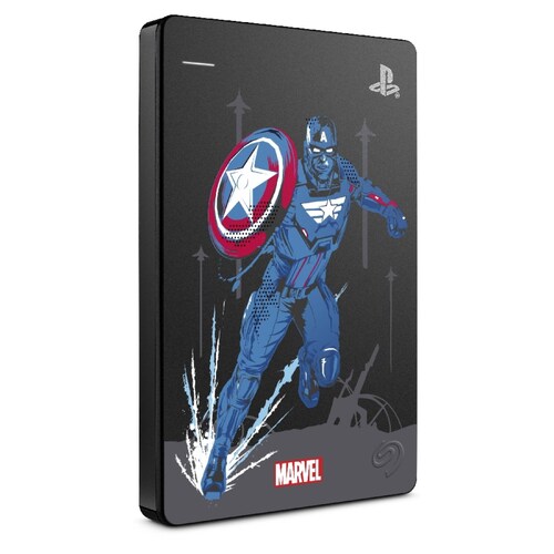 DD EXT  SEAGATE GAME DRIVE PS4 2TB 2 5 USB 3 0 AVENGERS CAP