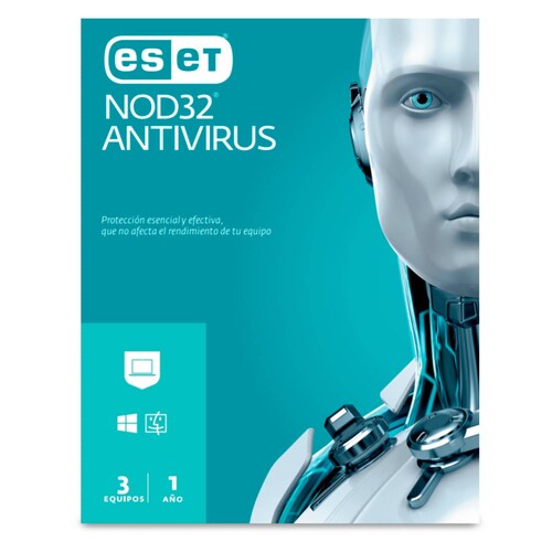 ESET NOD32 ANTIVIRUS  5 USUARIOS  1 AÑO DE VIGENCIA (CAJA)