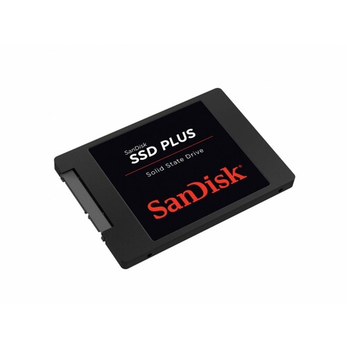 UNIDAD DE ESTADO SOLIDO SSD SANDISK PLUS 120GB 2 5 SATA3 7MM LECT 530 ESCR 310MBS