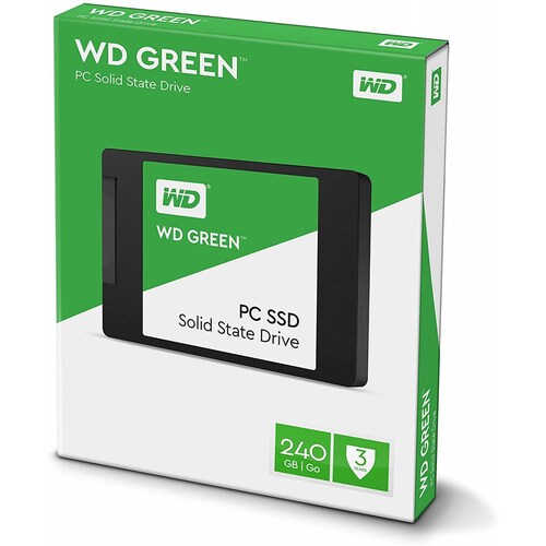 UNIDAD ESTADO SOLIDO SSD WD GREEN 2 5 240GB 7MM SATA 3