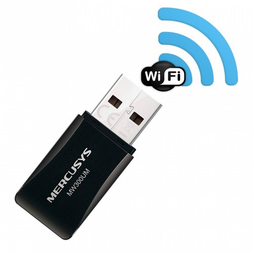 TARJETA DE RED USB MERCUSYS MW300UM INALAMBRICA 300 MBPS 802 11N G B TAMANO MINI