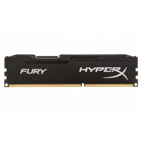 MEMORIA KINGSTON UDIMM DDR3 8GB 1600MHZ HYPERX FURY BLACK 