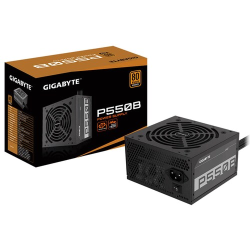 FUENTE DE PODER GIGABYTE 550W 80 PLUS BRONZE ATX NO MODULAR