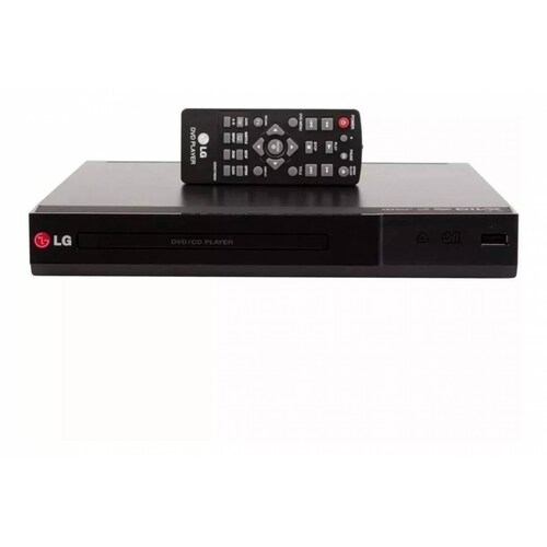 REPRODUCTOR LG DP132 DVD CD MP3 JPEG MULTIFORMATO  USB  AV  COMPUESTO  COMPONENTE  COAXIAL  COLOR NEGRO