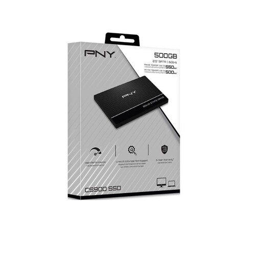 UNIDAD SSD PNY CS900 500GB 2 5 SATA3 7MM ALTO RENDIMIENTO