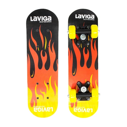 Patineta Infantil De Madera Tabla Juguete Para Niños Y Niñas