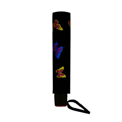 Paraguas Mágico Automático De Mariposas Cambia De Color