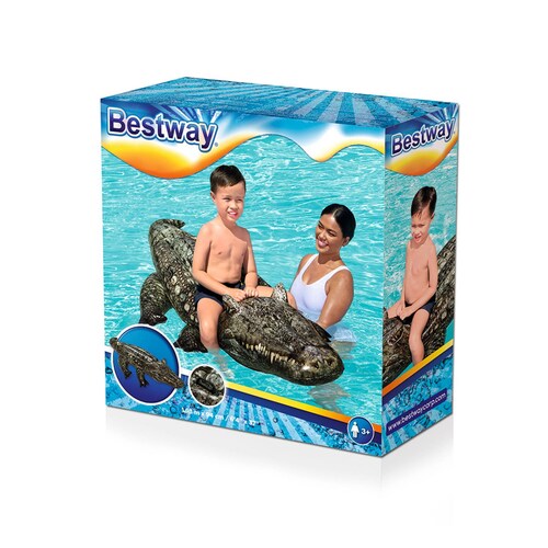 Cocodrilo Inflable Montable Infantil Salvavidas Realista.