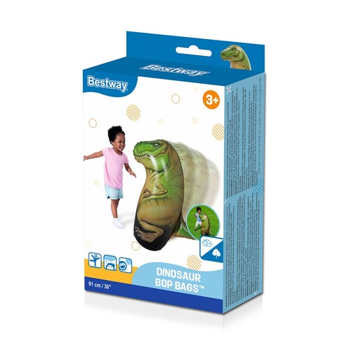 Inflable Con Forma De Dinosaurio De Boxeo Para Niño