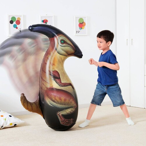 Inflable Con Forma De Dinosaurio De Boxeo Para Niño
