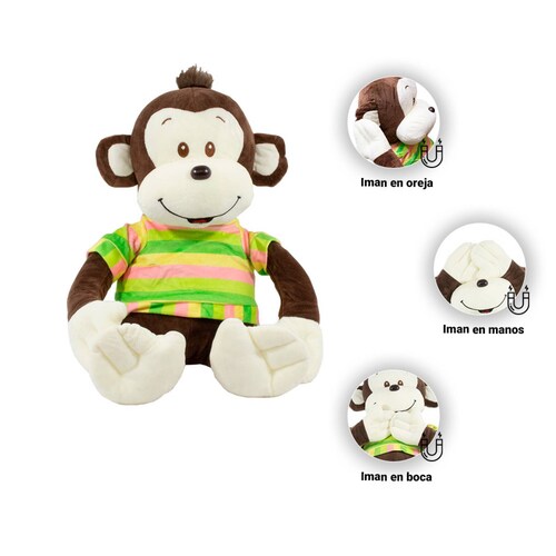 Chango De Peluche Mono Con Imanes Monkey Changuito 35cm