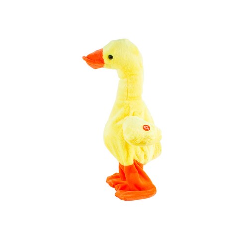 Pato Peluche De Juguete Musical Imita Sonidos Grabador