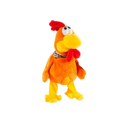 Gallo Loco De Peluche Musical Bailarin Movimiento Gallina