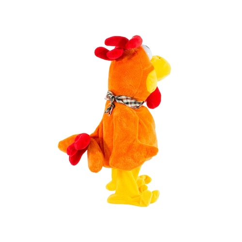 Gallo Loco De Peluche Musical Bailarin Movimiento Gallina