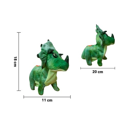 Dinosaurio De Peluche Con Movimieto Sonidos Juguete Infantil