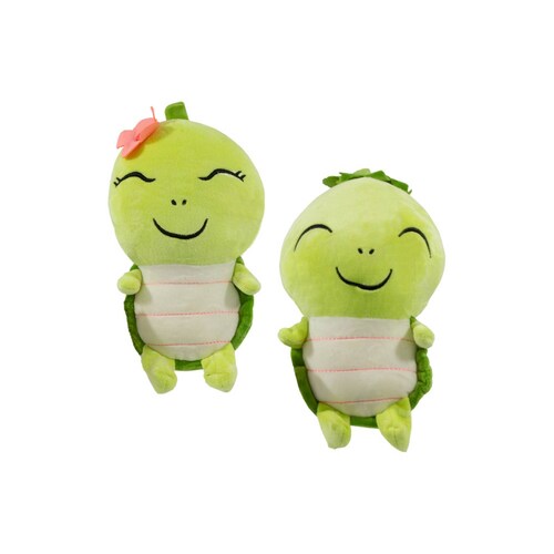 Tortuga De Peluche Kawaii Suave Y Esponjosa Tortuguita 24 Cm