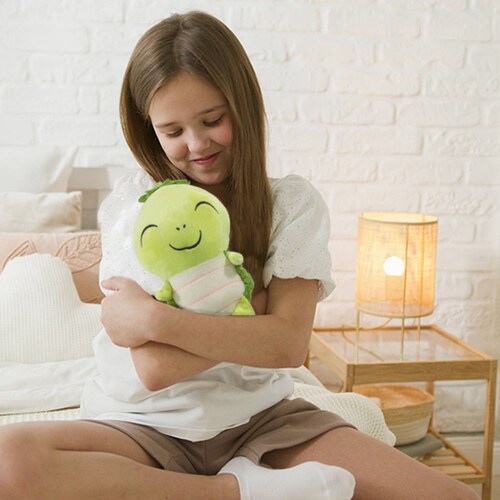 Tortuga De Peluche Kawaii Suave Y Esponjosa Tortuguita 24 Cm