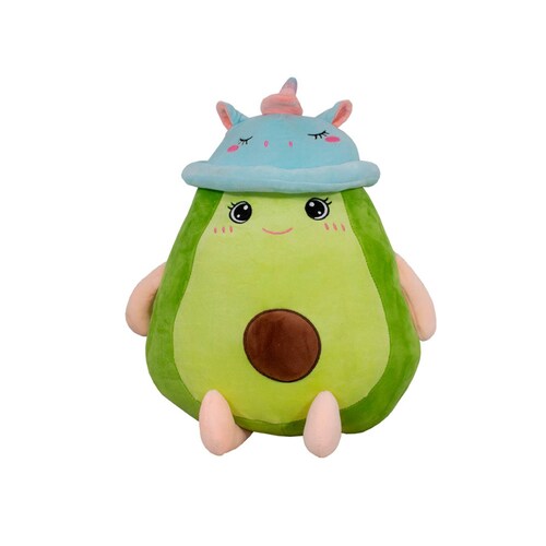 Peluche de Aguacate Kawaii Suave Y Esponjoso Cojin de Aguacate 50 cm