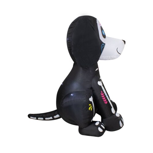Inflable De Halloween Fantasma Perro Decorativo Exterior
