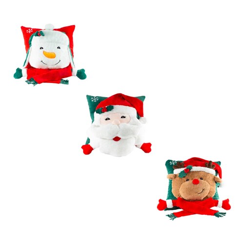 Cojín Navideño Relleno Suave Almohada Decoración Navidad