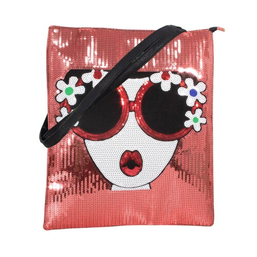 Bolso con diseño para mujer, Billetera Multifuncional Crossbody Bag