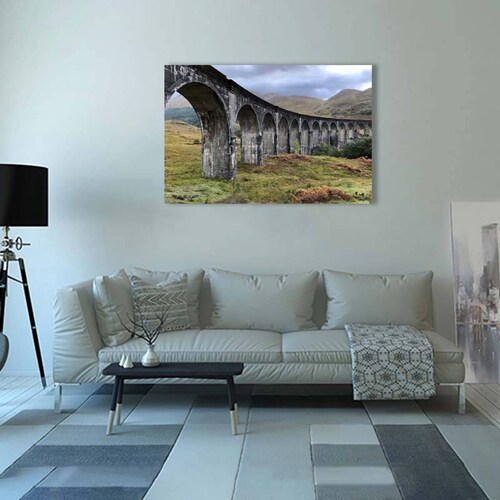 Cuadro Decorativo Canvas  Acueducto en la Pradera.