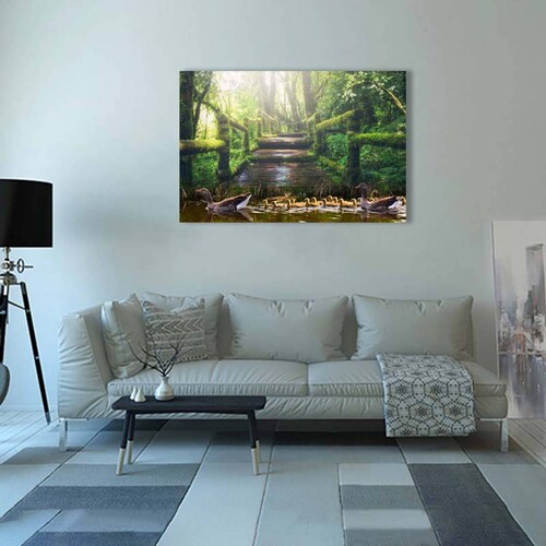 Cuadro Decorativo Canvas Camino a los Patos