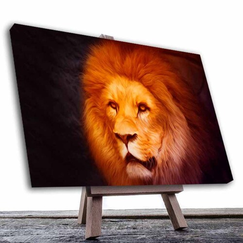 Cuadro Decorativo Canvas Paisaje de León de 120 X 80 cm.