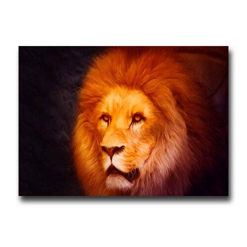 Cuadro Decorativo Canvas Paisaje de León de 120 X 80 cm.
