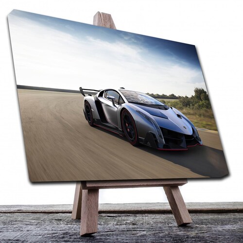 Cuadro Decorativo Canvas de Autos Deportivos #2 de 135 X 90 cm
