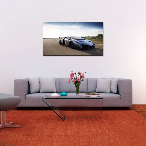 Cuadro Decorativo Canvas de Autos Deportivos #2 de 135 X 90 cm