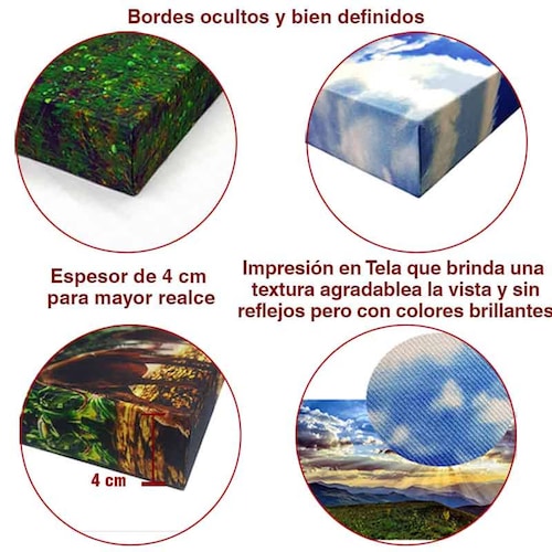 Cuadro Decorativo Lindo Atardecer 120 X 60 cm.