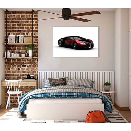 Cuadro Decorativo Canvas Auto Bugatti 120 X 60 cm.
