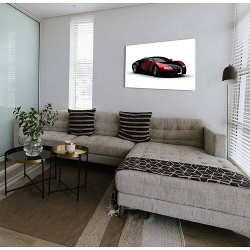 Cuadro Decorativo Canvas Auto Bugatti 120 X 60 cm.
