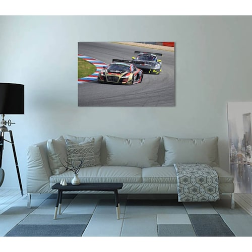 Cuadro Decorativo Canvas Auto Audi Racing 120 X 60 cm.